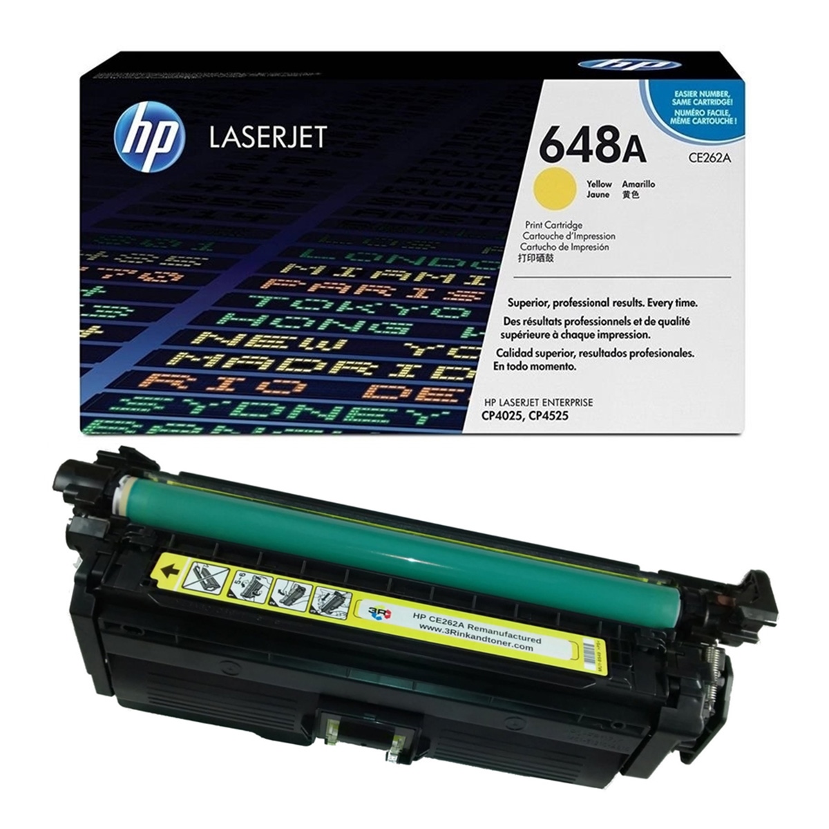 Hp ce262a toner sarı (648a)