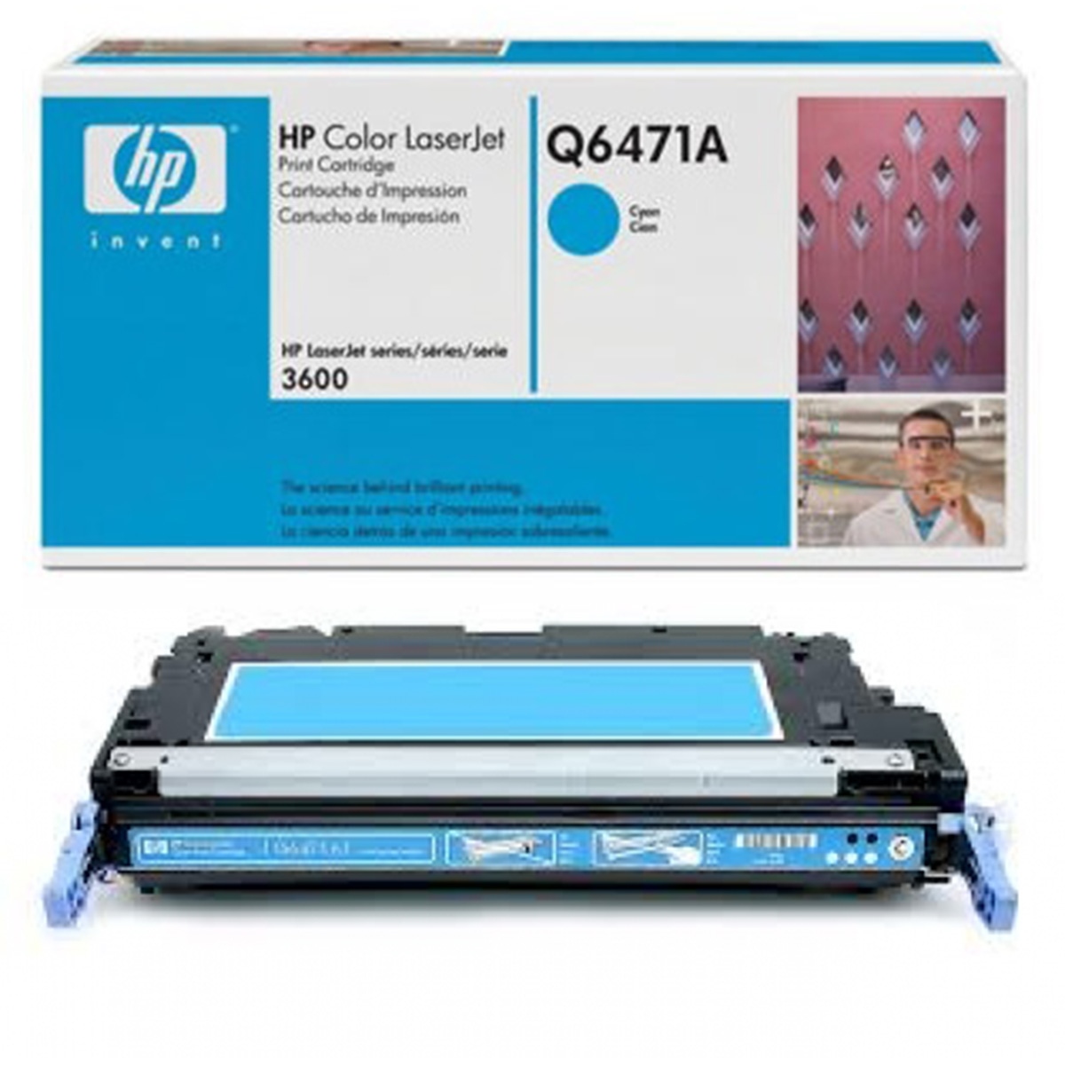 Hp q6471a toner mavi 3800-3600