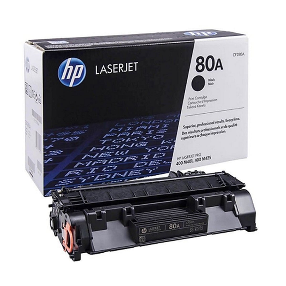 Hp cf280a toner siyah 80a 400,m401,m425 2700 syf