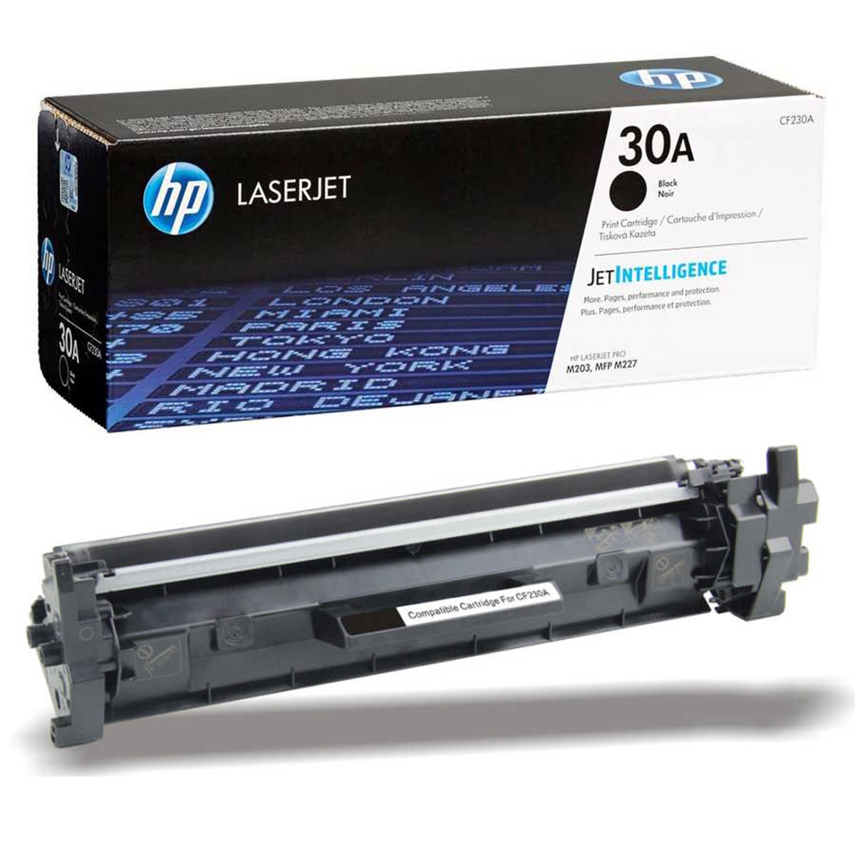 Hp cf230a toner siyah (30a) m203,m223 1,6k
