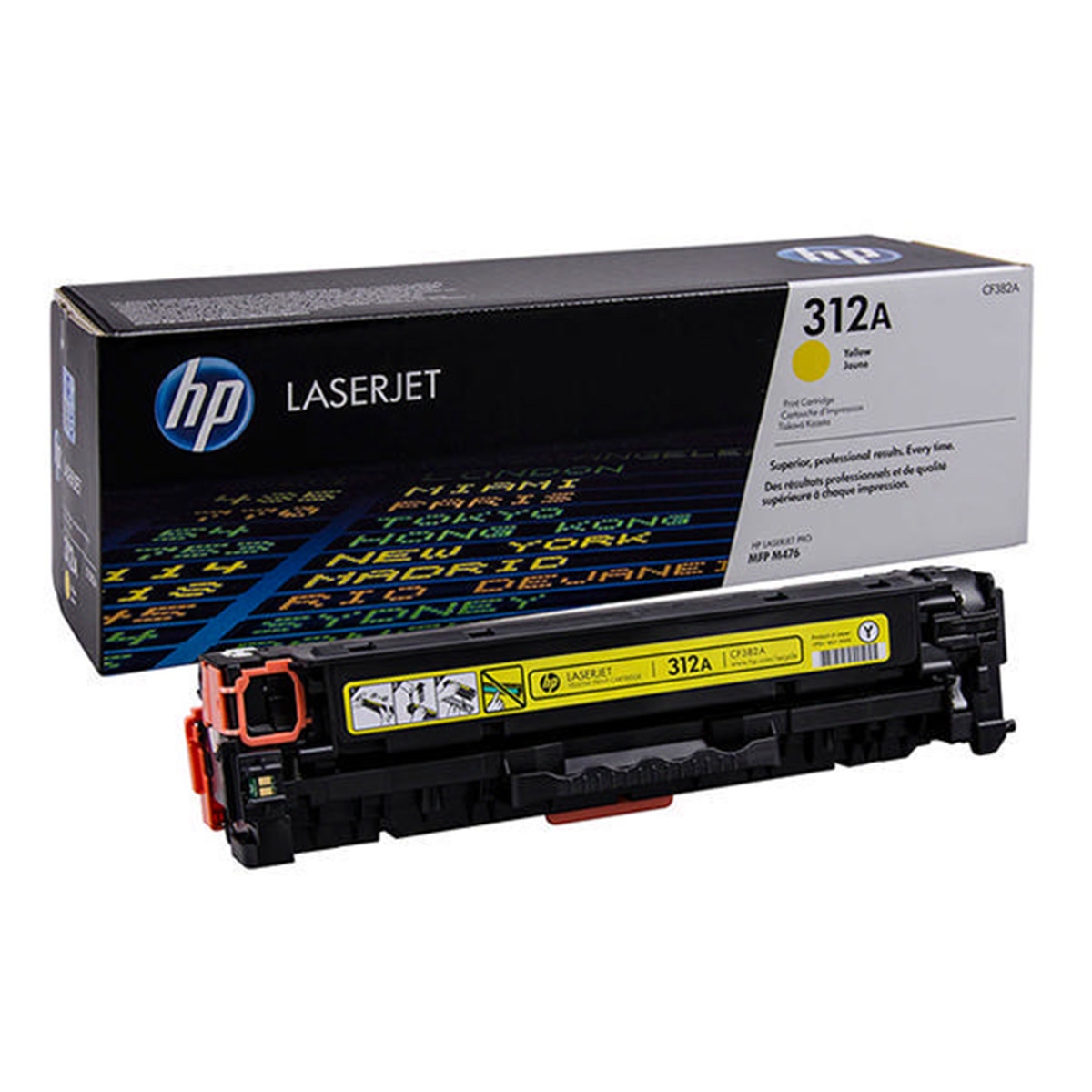 Hp cf382a toner sarı 312a