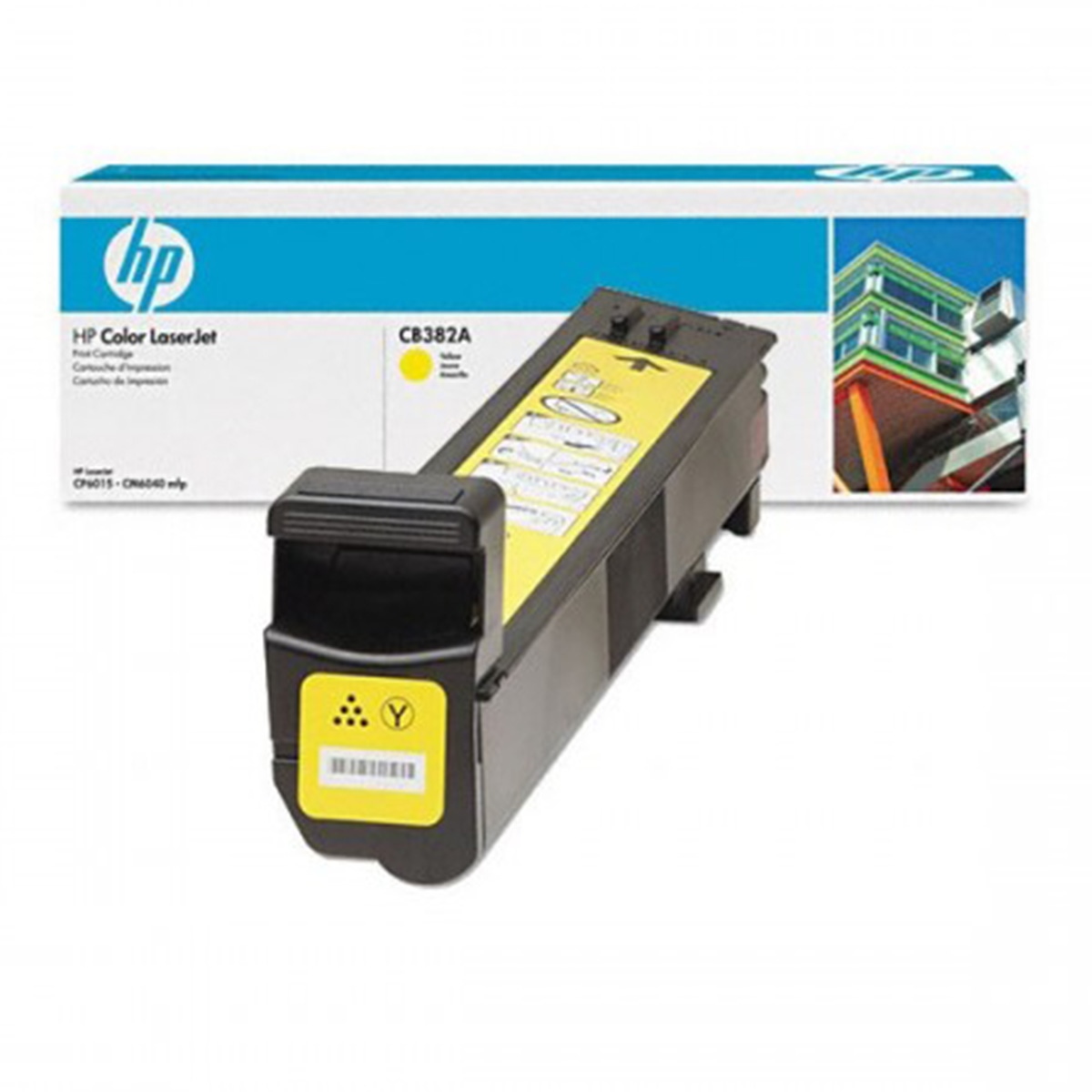 Hp cb382a toner sarı cp6015/cm6030/cm6040 (824a)