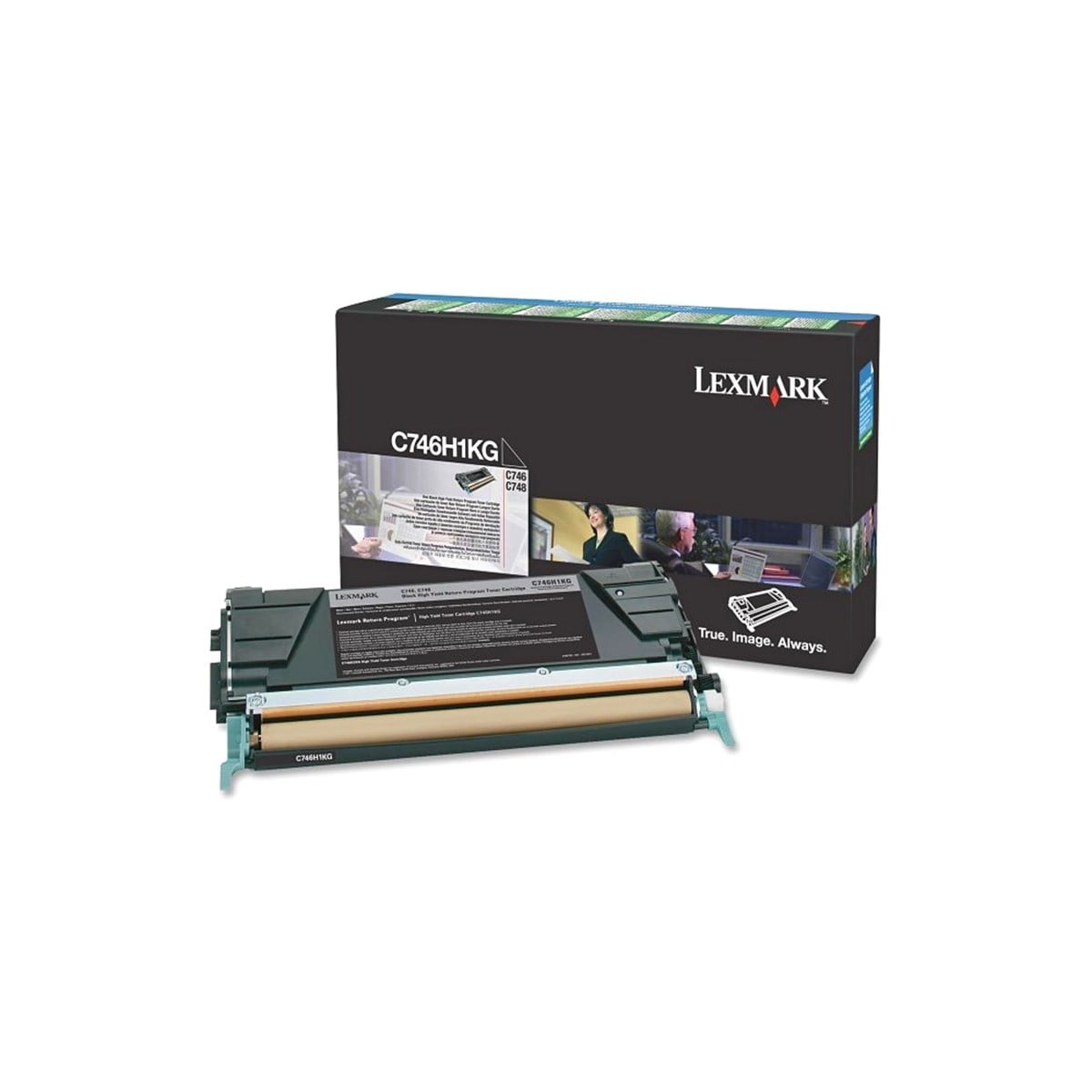 LEXMARK TONER C746H1KG  SİYAH  C746/748 12000 SYF.