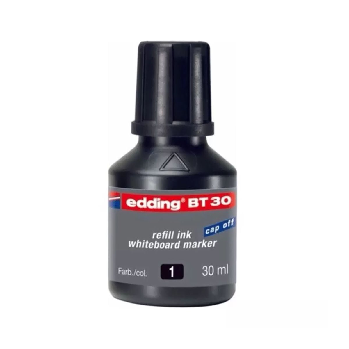 Edding bt-30 yazı tahtası mürekkebi siyah 30ml 2li pk
