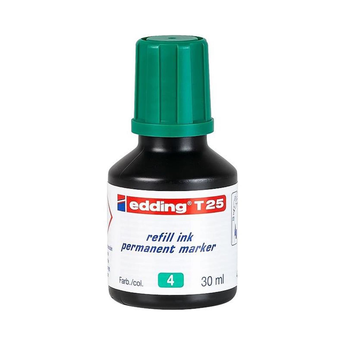 Edding t-25 yeşil mürekkep 25ml
