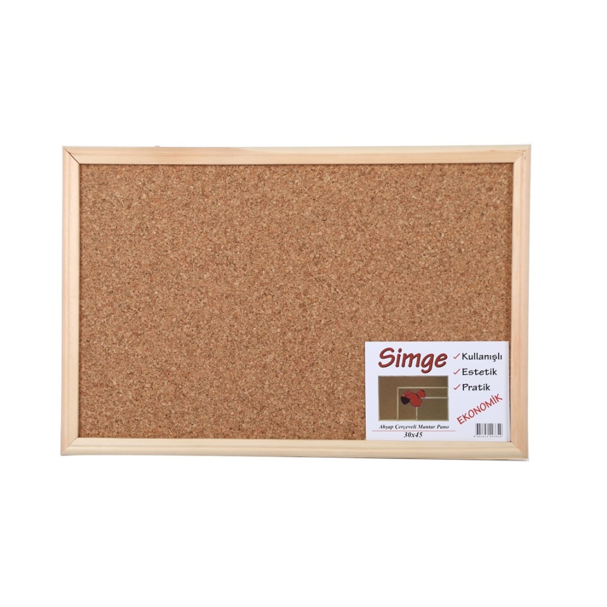 Akyazı 30x45 mantar pano simge 0135