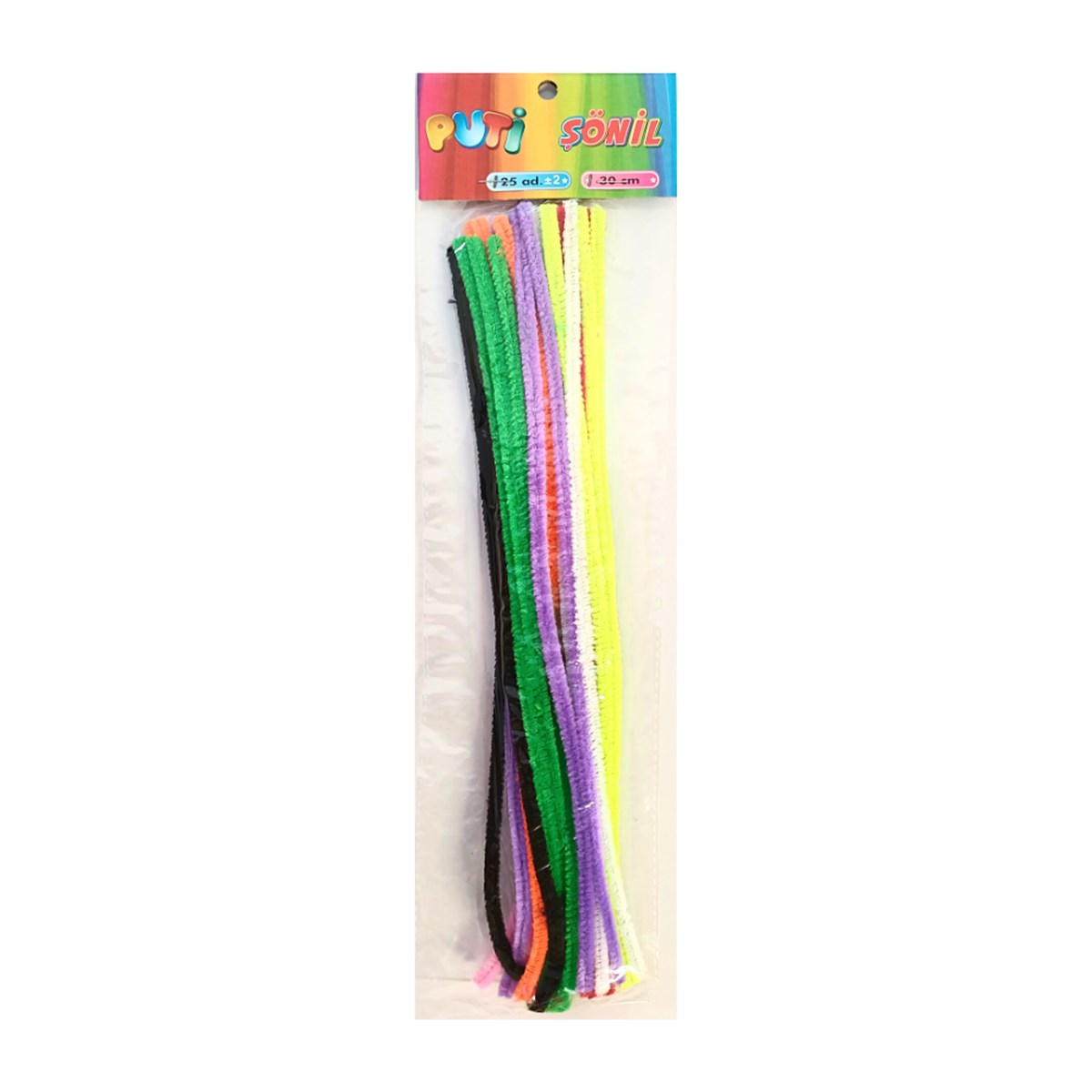 Puti Şönil 30cm 25 Adet 4407