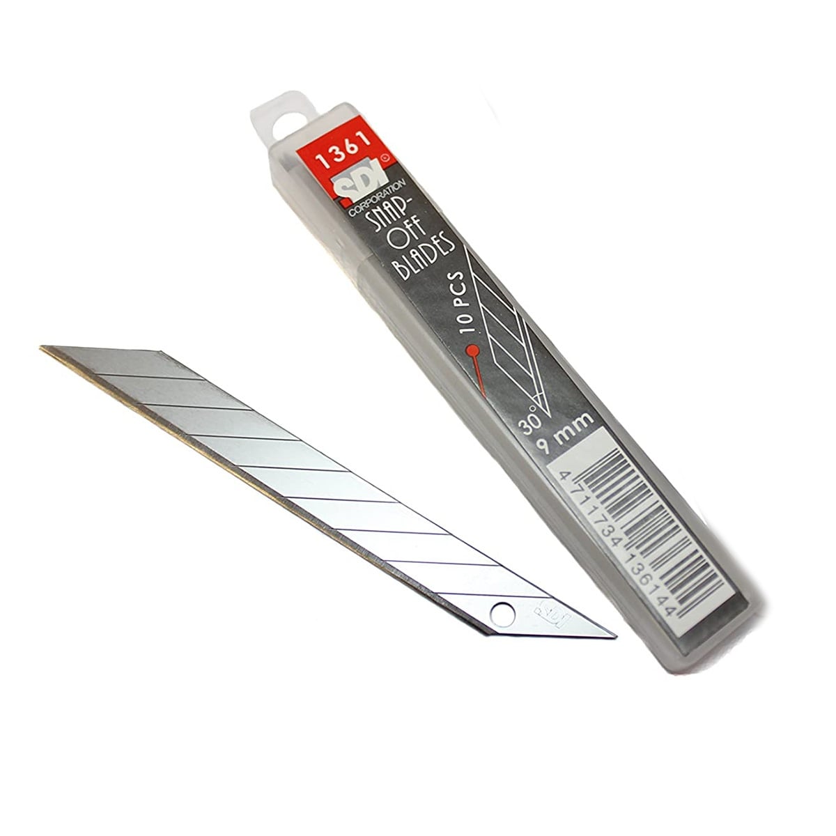 Sdi 1361 maket bıçağı yedeği dar 30° eğim