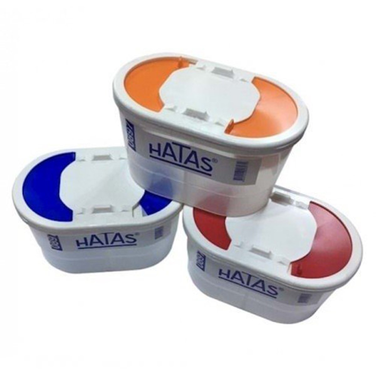 Hatas Fırça Temizleme Kabı 2 Bölmeli 0899