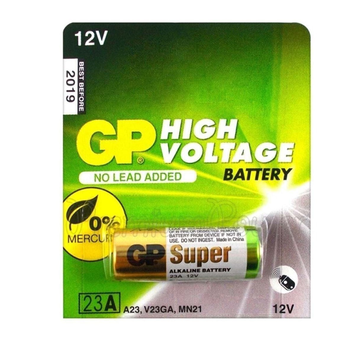 GP Pil 12 Volt 23A Alkalin (Mn-21)