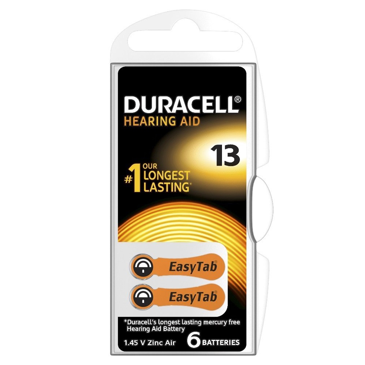 Duracell Pil Pr48 1,45V Activair