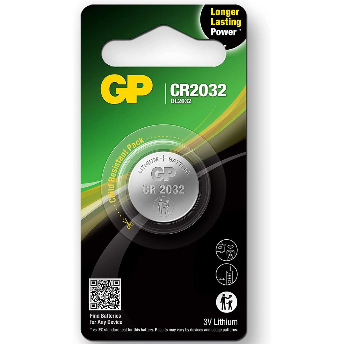 GP Lityum Pil Cr2032 3 Volt