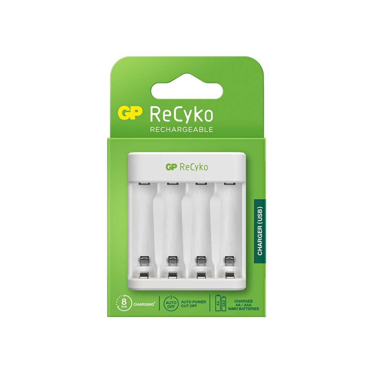 GP ReCyko 4'lü Pil Şarj Cihazı USB E411