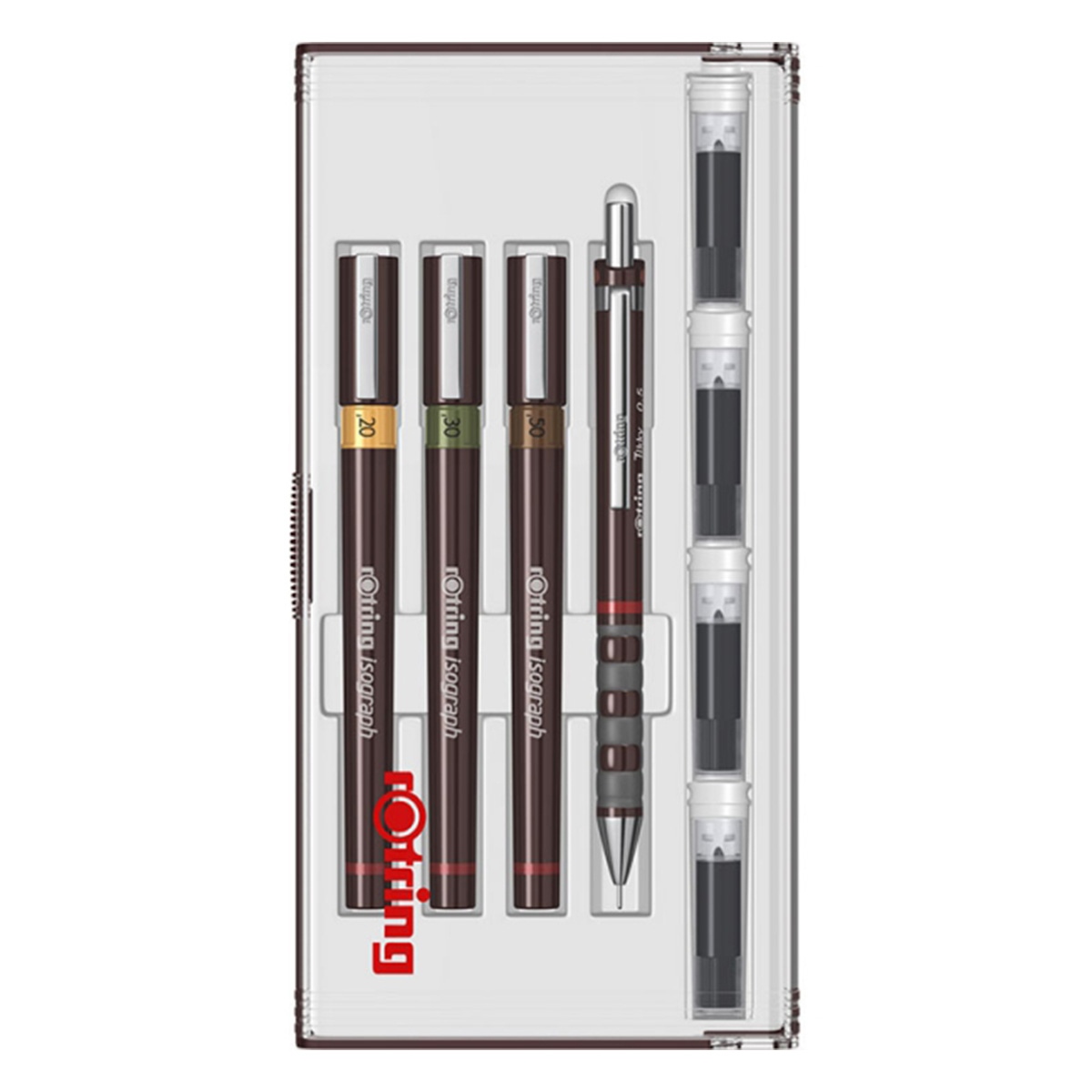 Rotring Tikky Isograf Junior Set 699320 0.2-0.3-0.5 +0.5