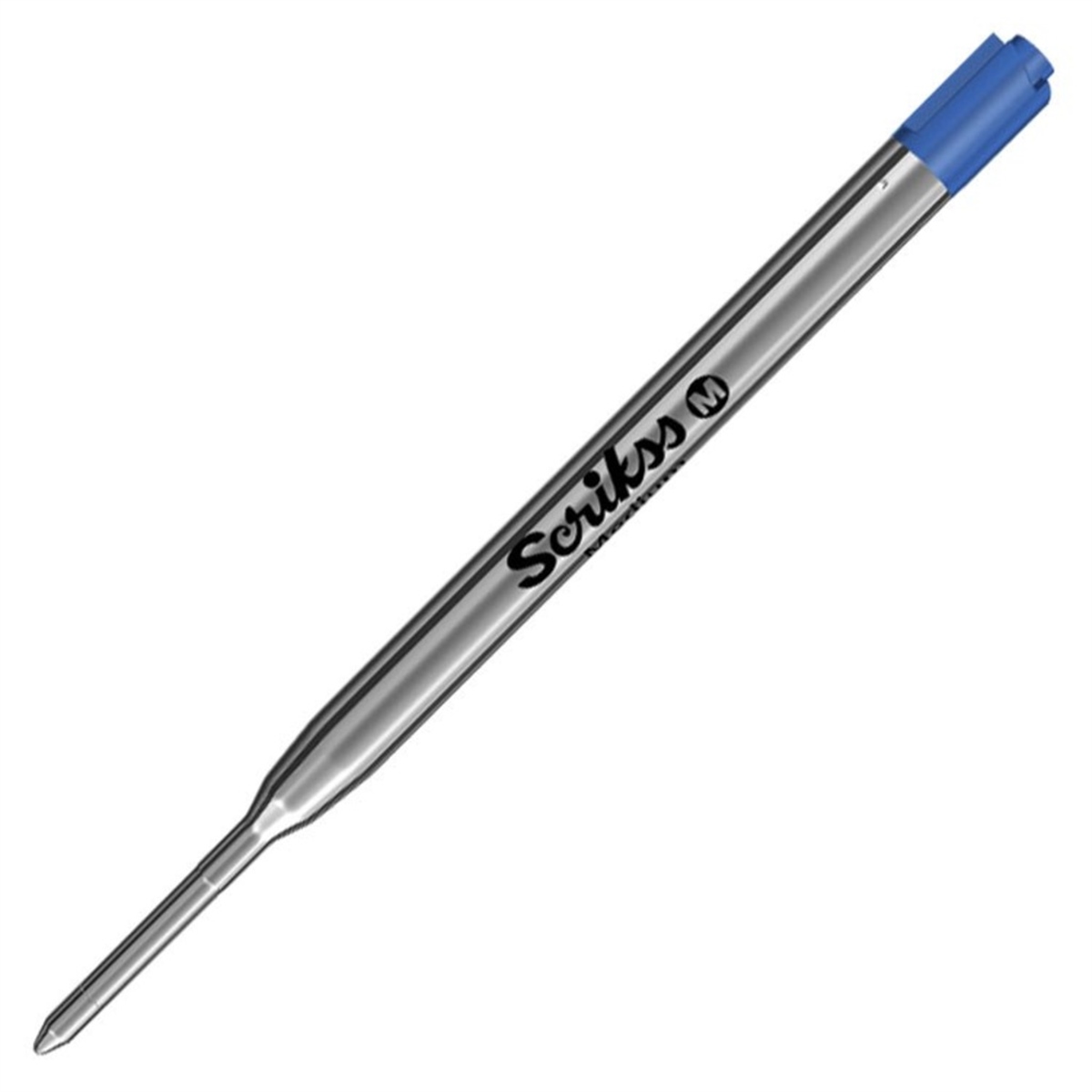 Scrikss refill tükenmez metal mavi