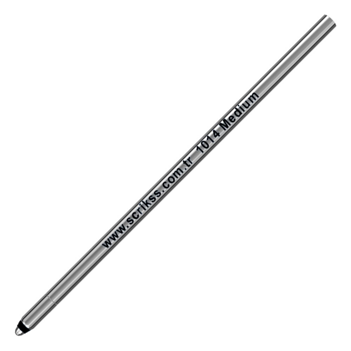 Scrikss refill tükenmez d1 mini siyah 2li bls