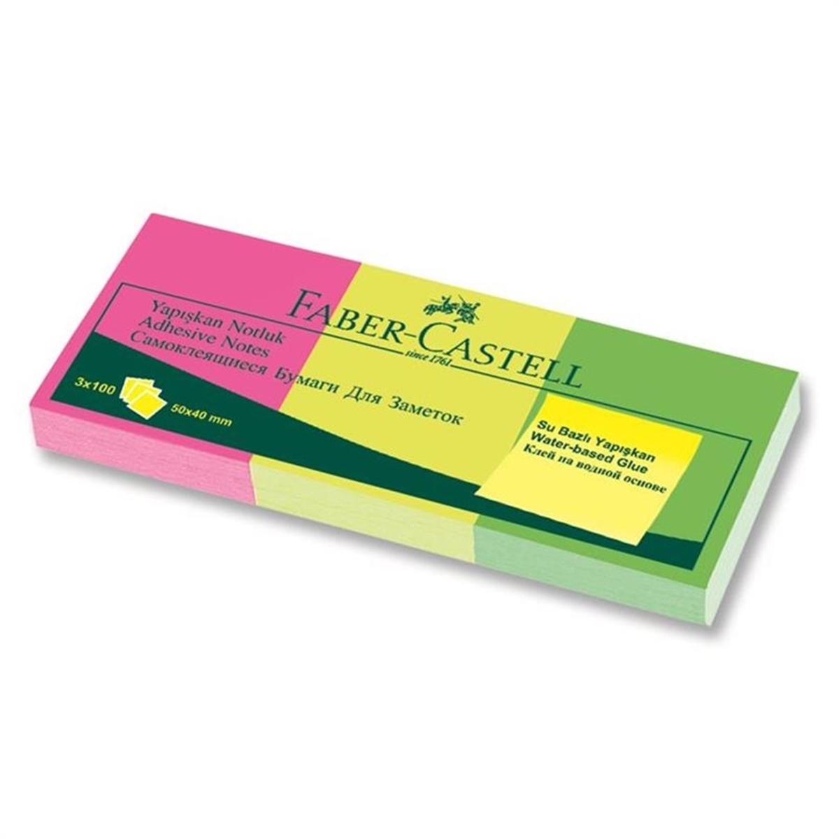 Faber Castell Post-it 50x40 5339 3 renk