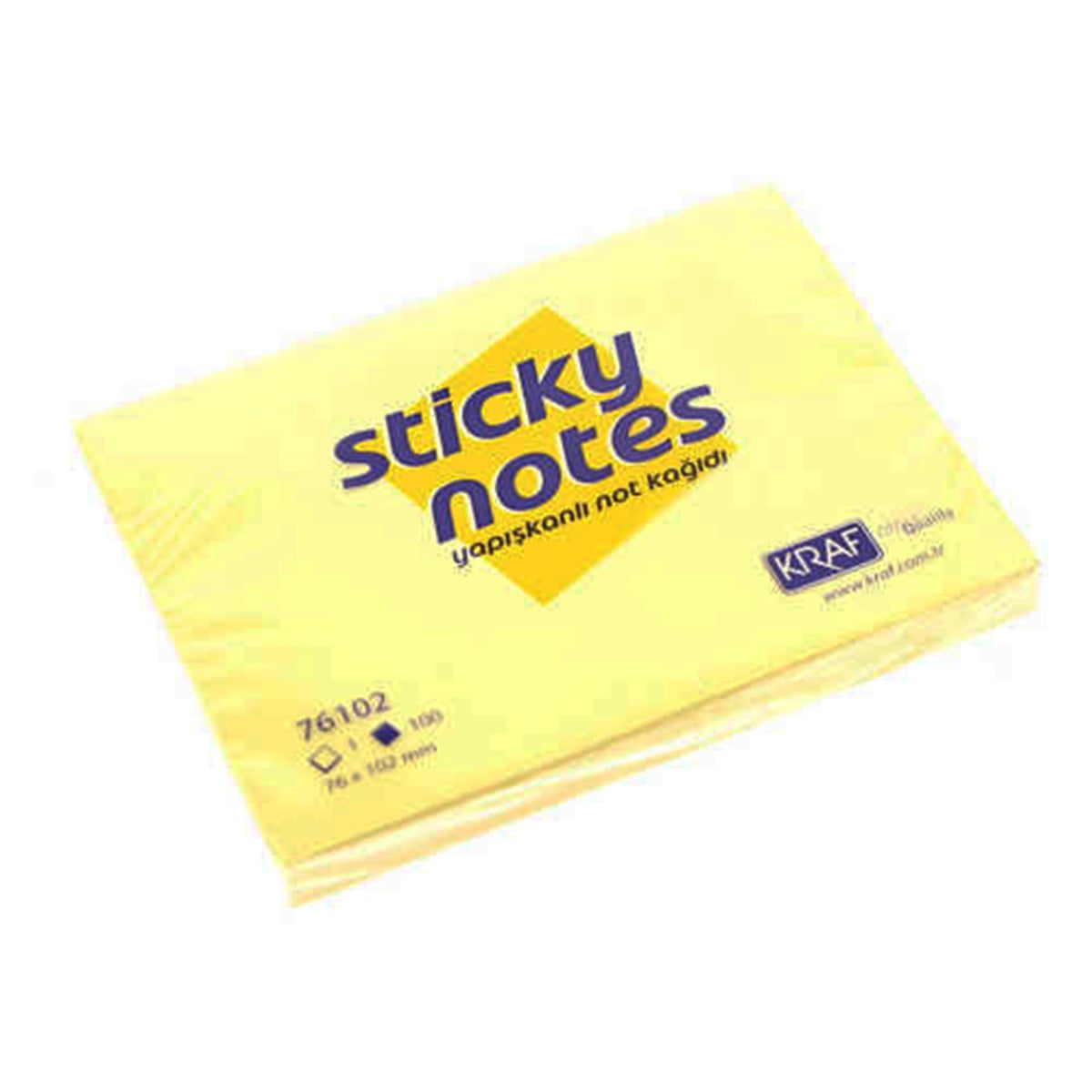 Kraf Post-it 76x102 Yapışkanlı Not Kağıdı 76102
