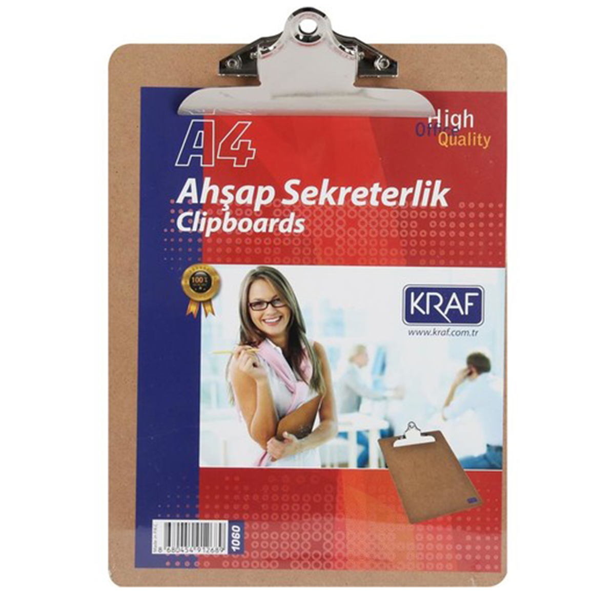 Kraf Sekreterlik A4 Ahşap Zemin KK-1060