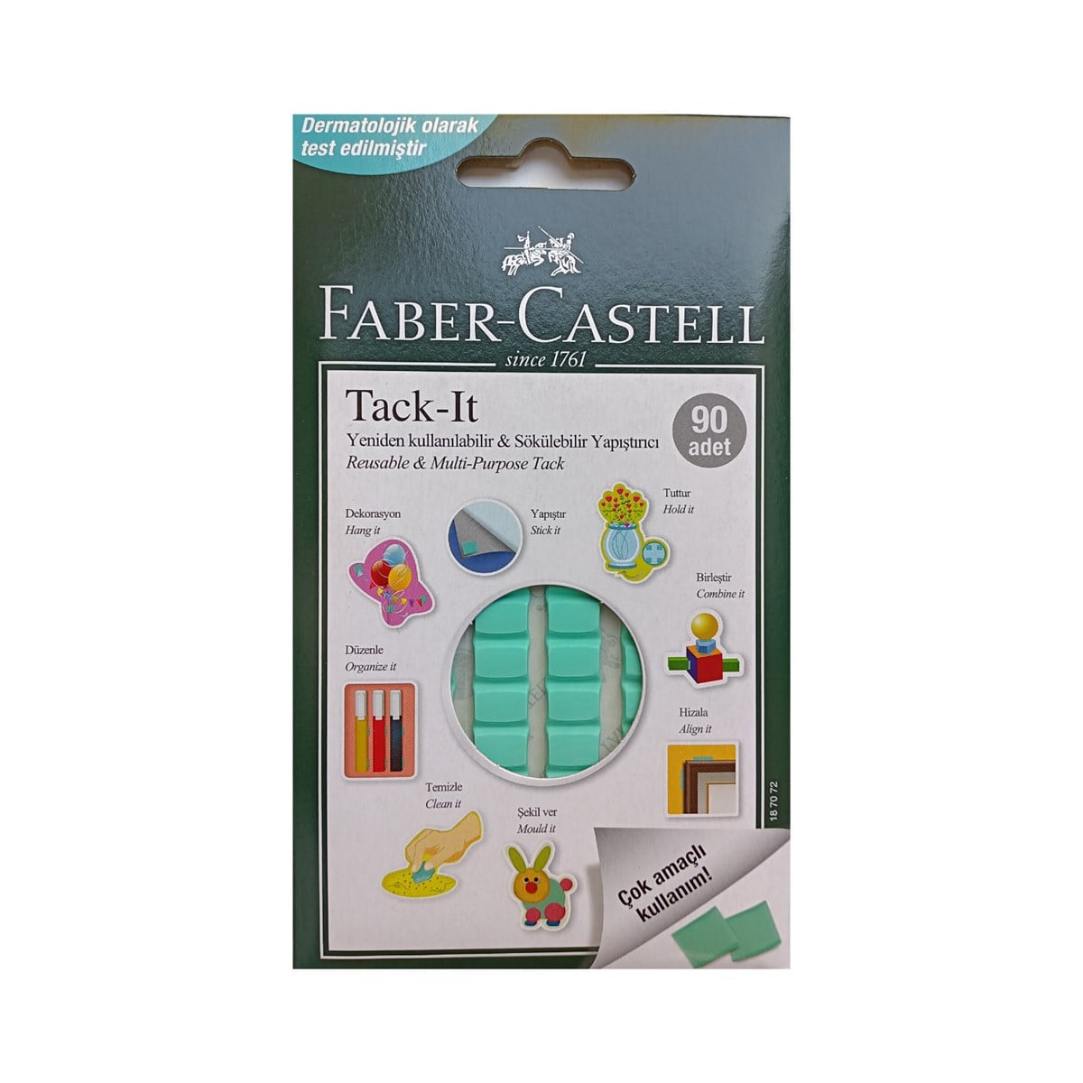 Faber Castell Tack It Hamur Yapıştırıcı 90 Parça 50g