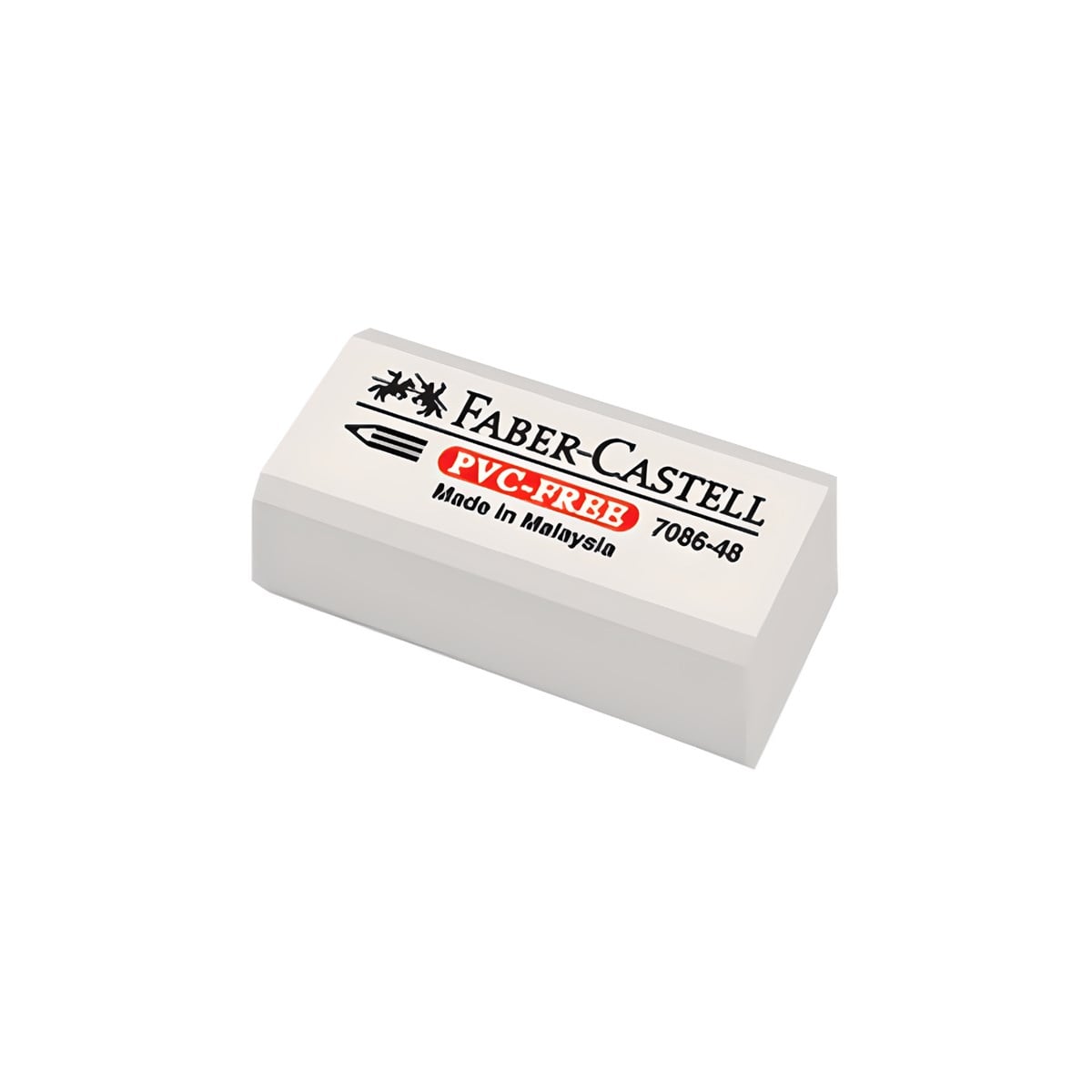 Faber Castell silgi beyaz 7086/48 188648 free