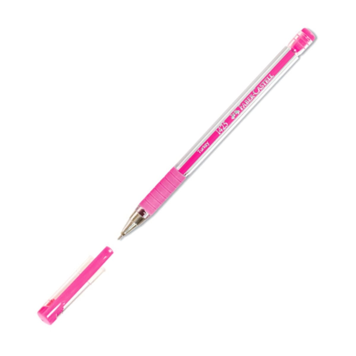 Faber Castell 1425 tükenmez kalem pembe 0.7mm