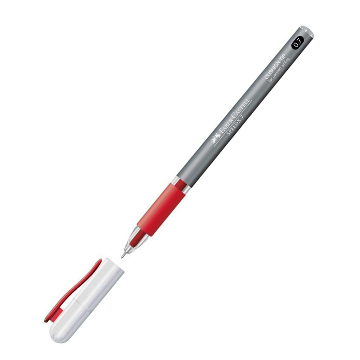 Faber Castell Tükenmez Kalem 0.7 Kırmızı SpeedX 546221
