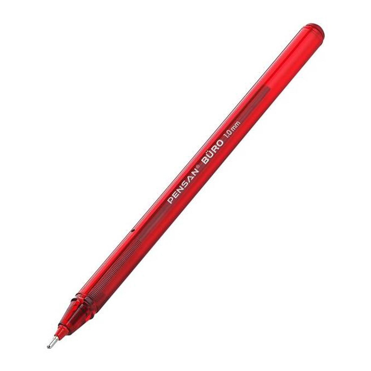 Pensan 2270 büro kırmızı tükenmez 1,0 mm
