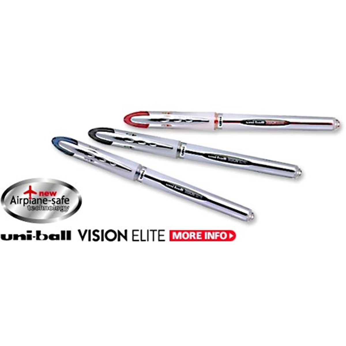 Uni-ball Roller kalem ub-200 0,8 kırmızı vision elite