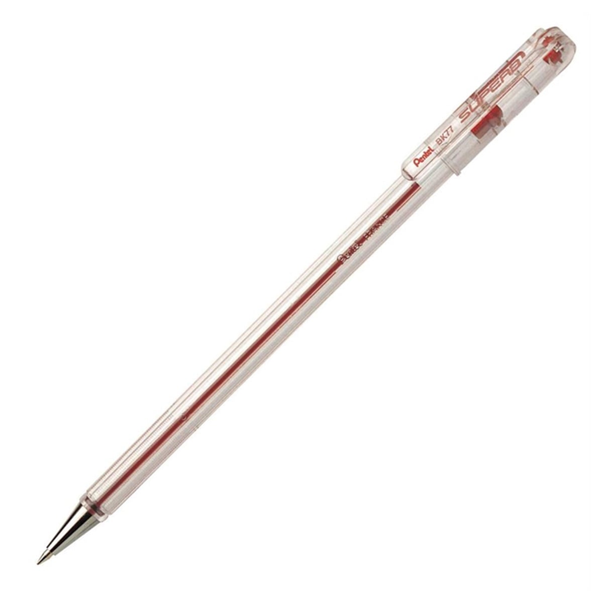 Pentel bk-77b kırmızı super b Roller kalem