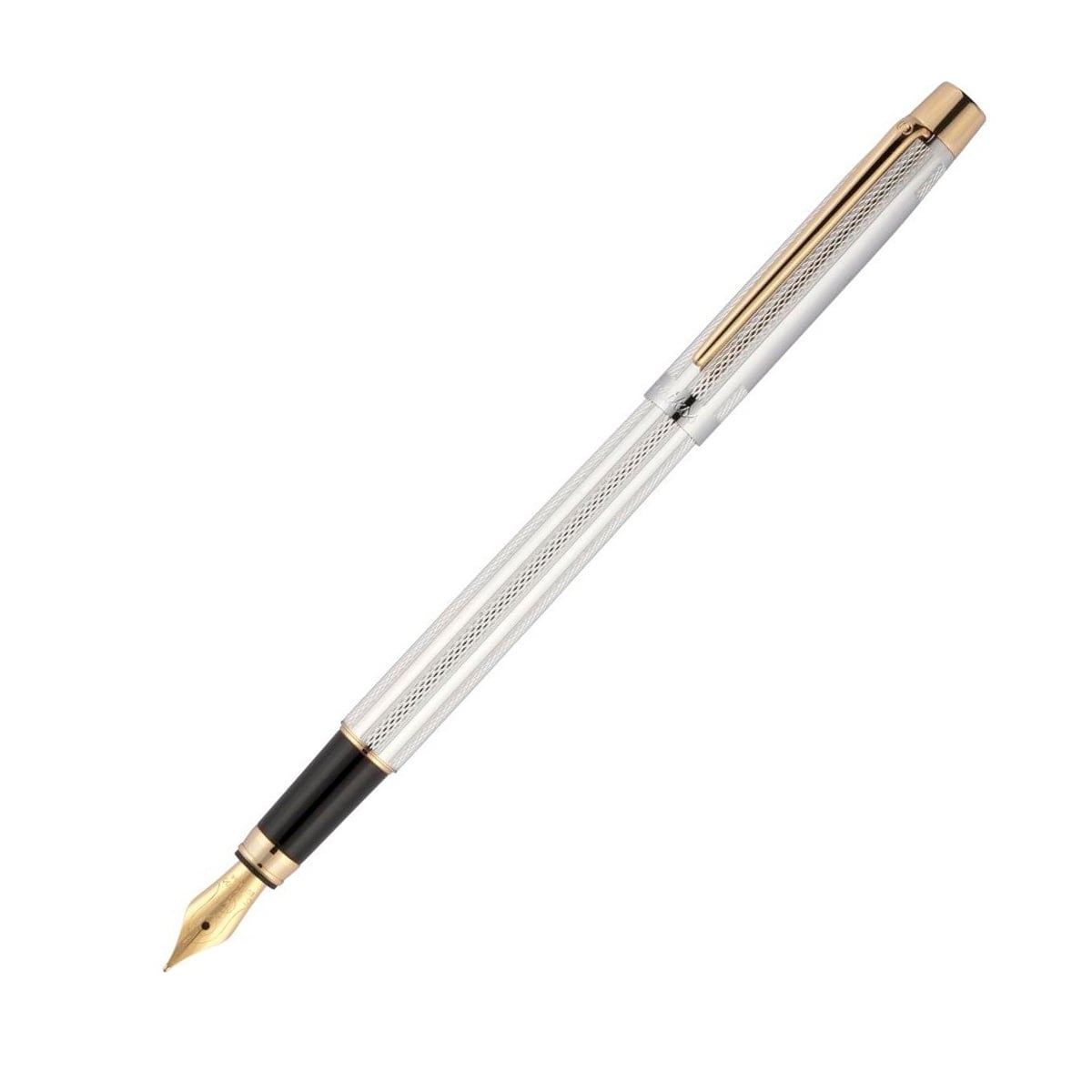 Scrikss dolma kalem 722w balıksırtı desen gold krom