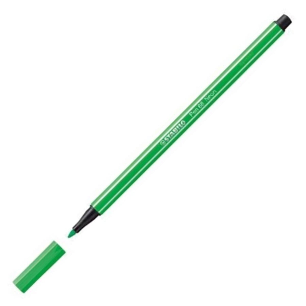 Stabilo Keçe Uçlu Kalem 68/033 Pen 68 Serisi Keçeli Floresan Yeşil