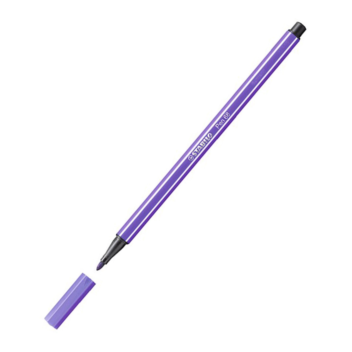 Stabilo pen kalem 68/55 mor