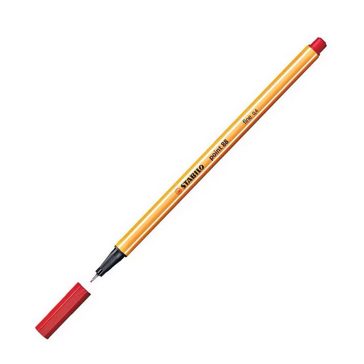 Stabilo Point 0.5 kalem 88/040 floresan kırmızı