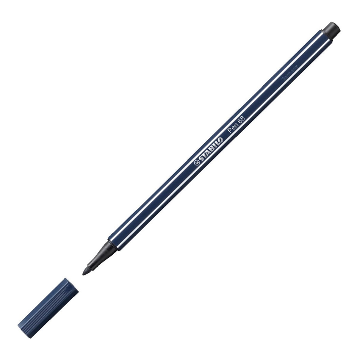 Stabilo pen kalem 68/98 mavi siyah