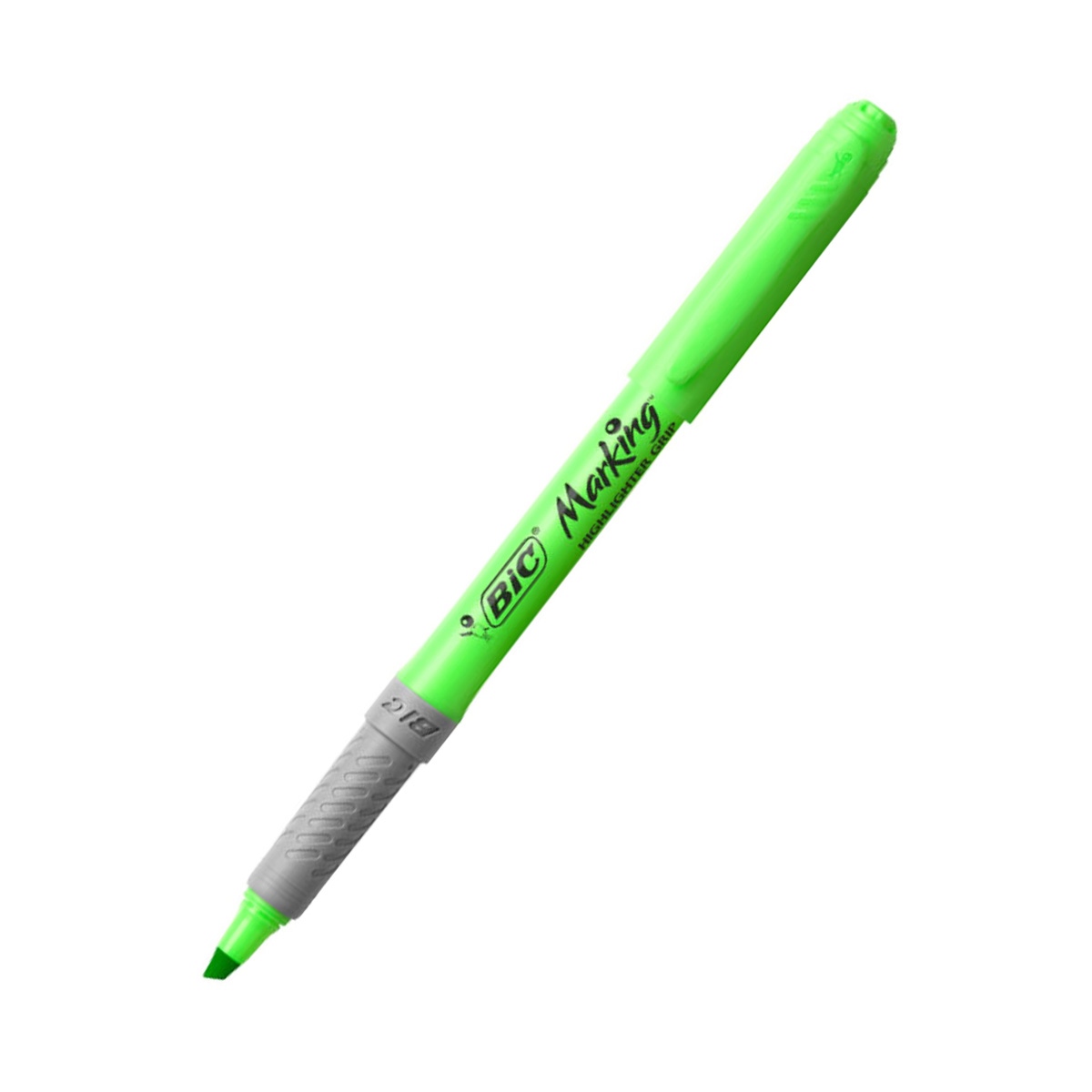 Bic fosforlu kalem yeşil grip 811932