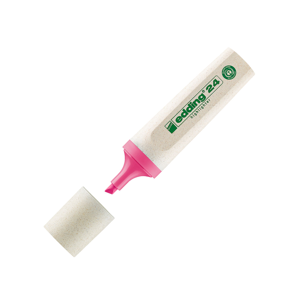 Edding 24 Ecoline Fosforlu Kalem Pembe