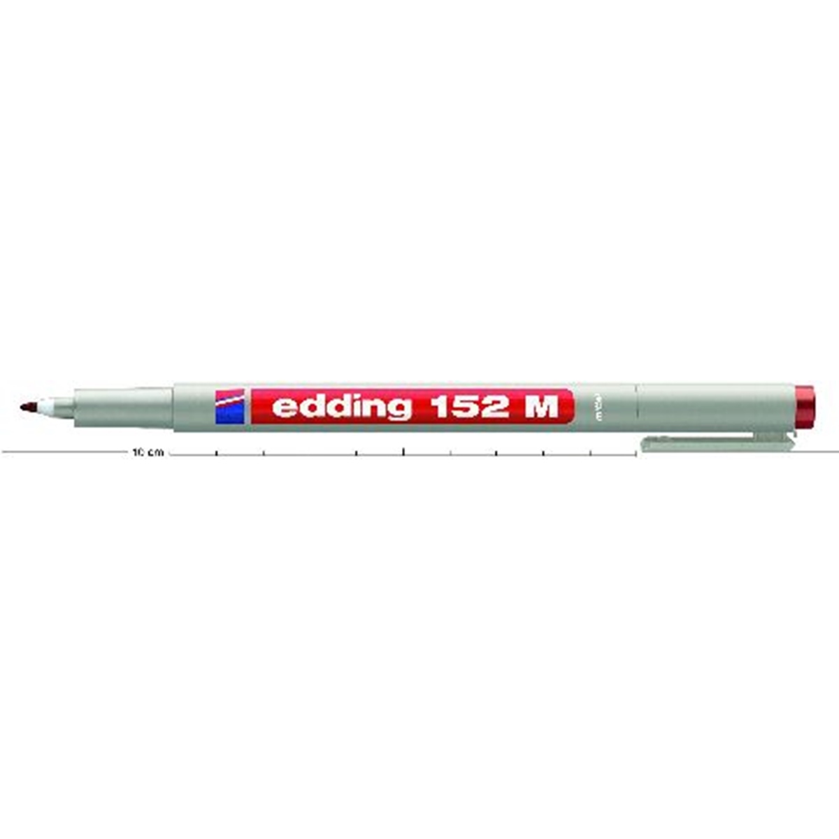Edding e-152m asetat kalemi kırmızı