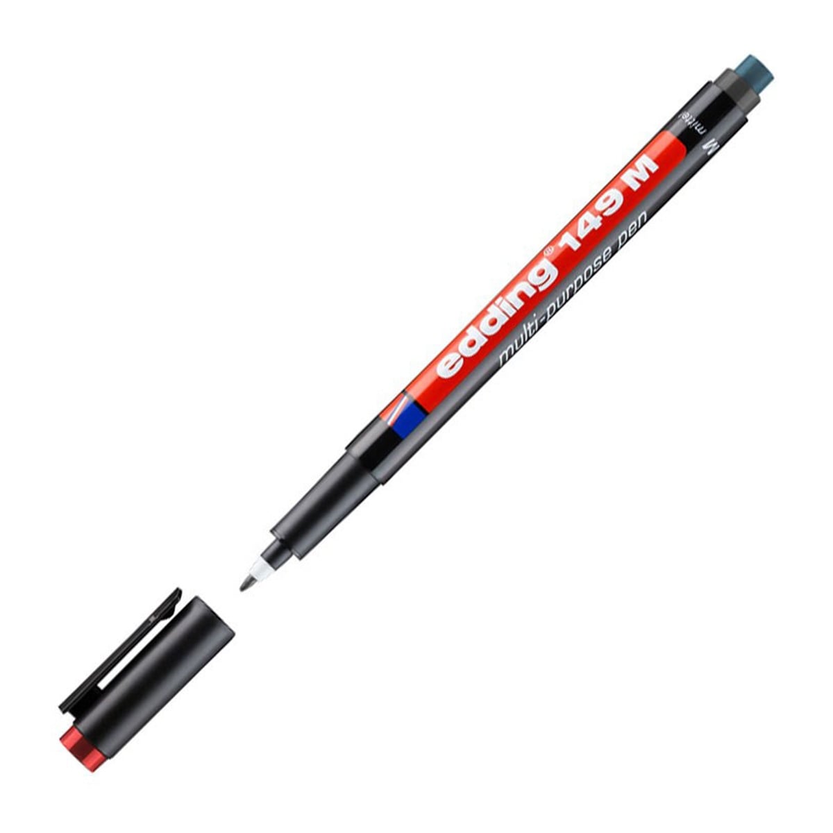 Edding e-149m asetat kalemi kırmızı silgili