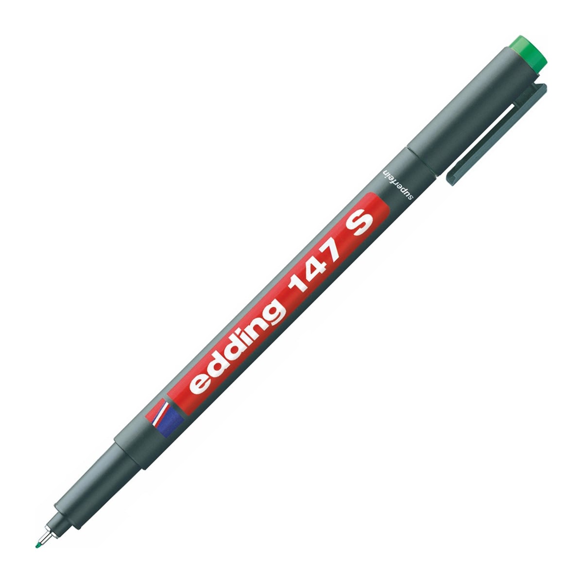 Edding e-147s asetat kalemi yeşil silgili