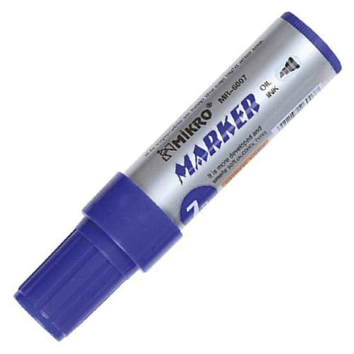 Mikro jumbo markör 10mm mavi 6010m Kesik uç