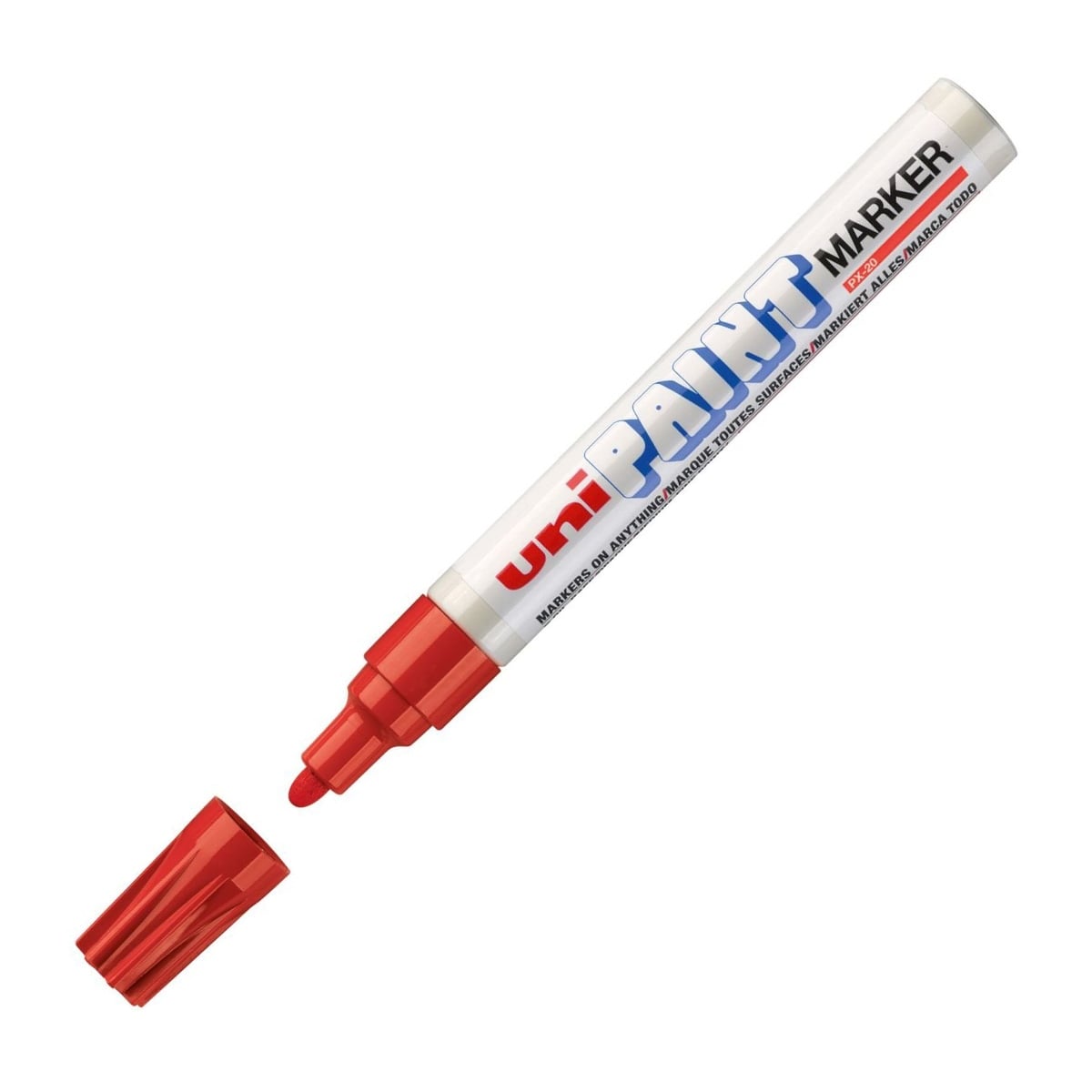 Uni-ball px-20 kırmızı paint markör