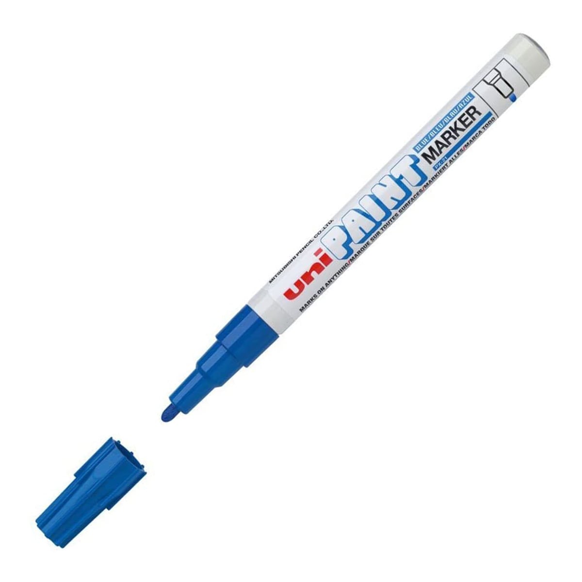 Uni-ball px-21 mavi paint markör