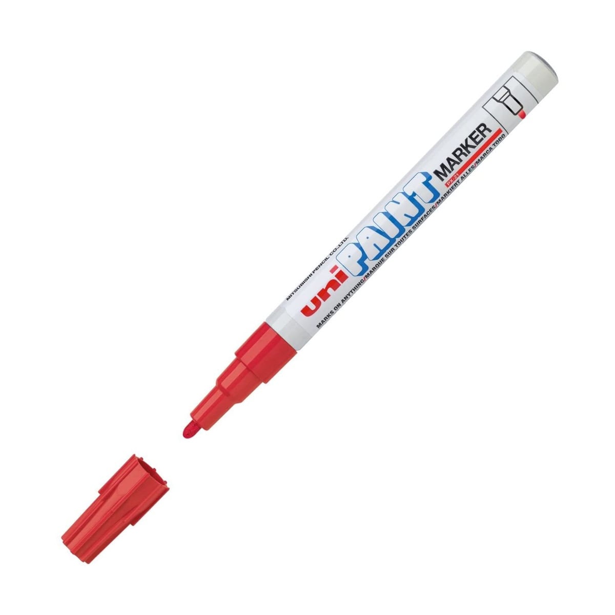 Uni-ball px-21 kırmızı paint markör