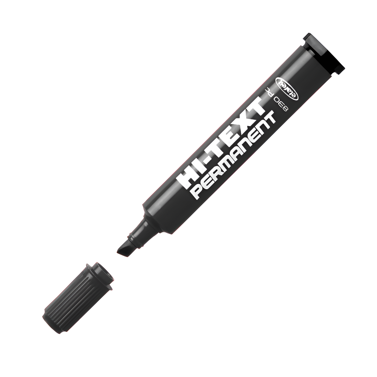 Hi-TEXT 830pcs siyah kesik uç marker
