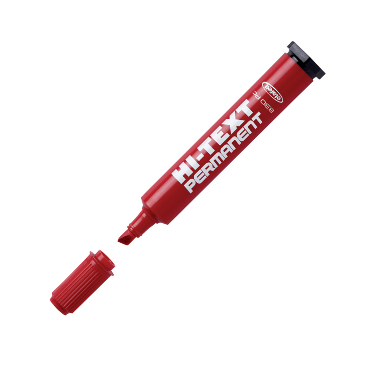 Hi-TEXT 830pck kırmızı kesik uç marker