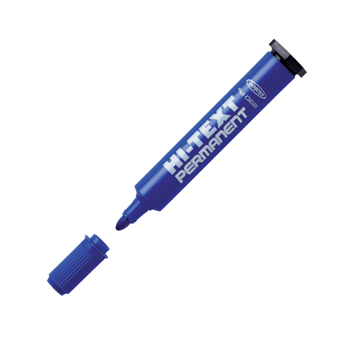 Hi-TEXT 830pbm mavi yuvarlak uç marker