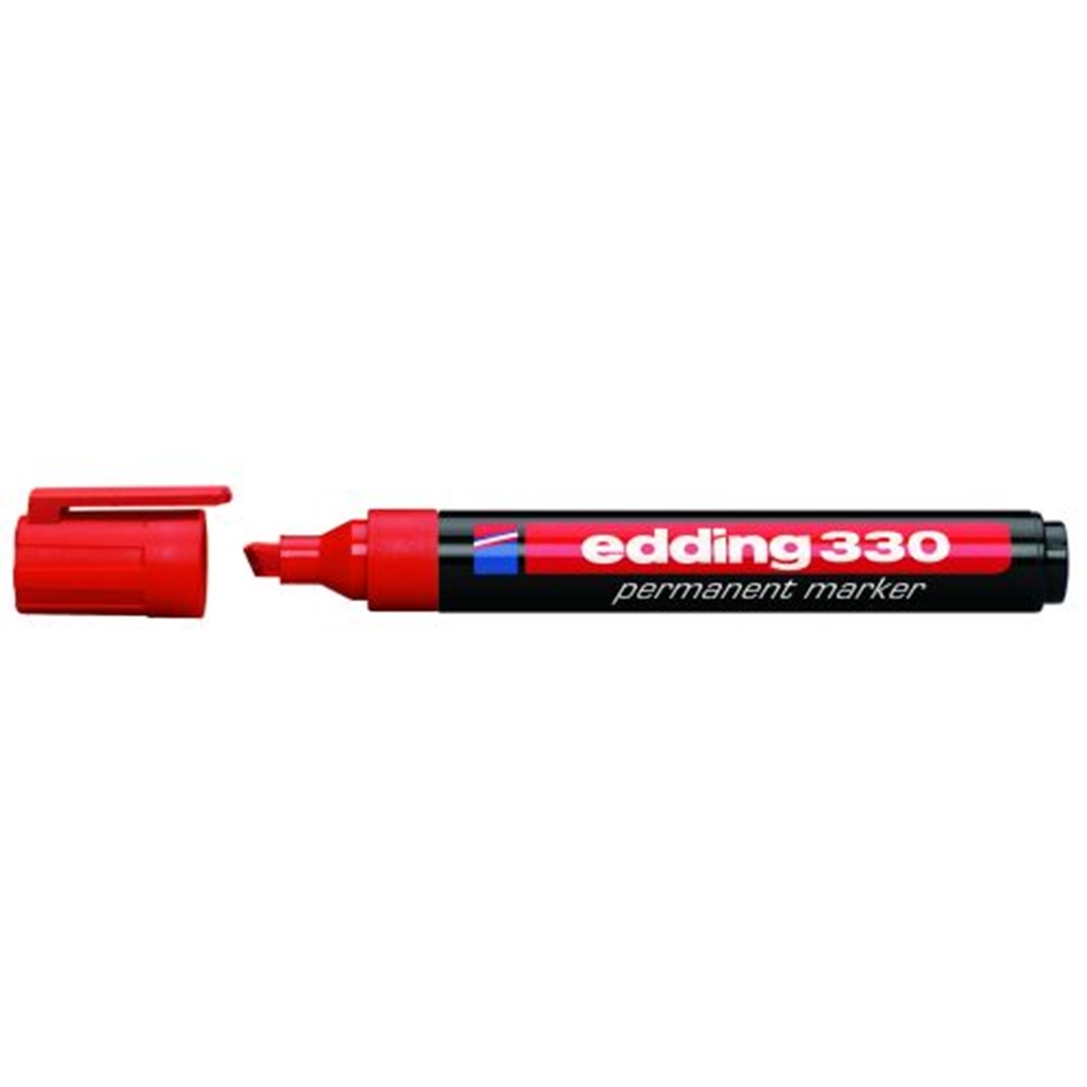 Edding e-330 permanent markör kırmızı