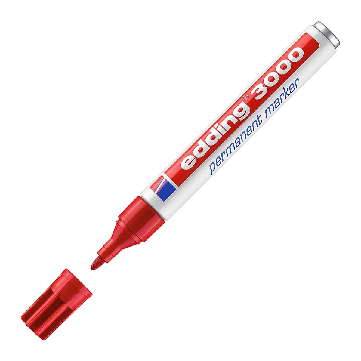 Edding e-3000 permanent markör kırmızı