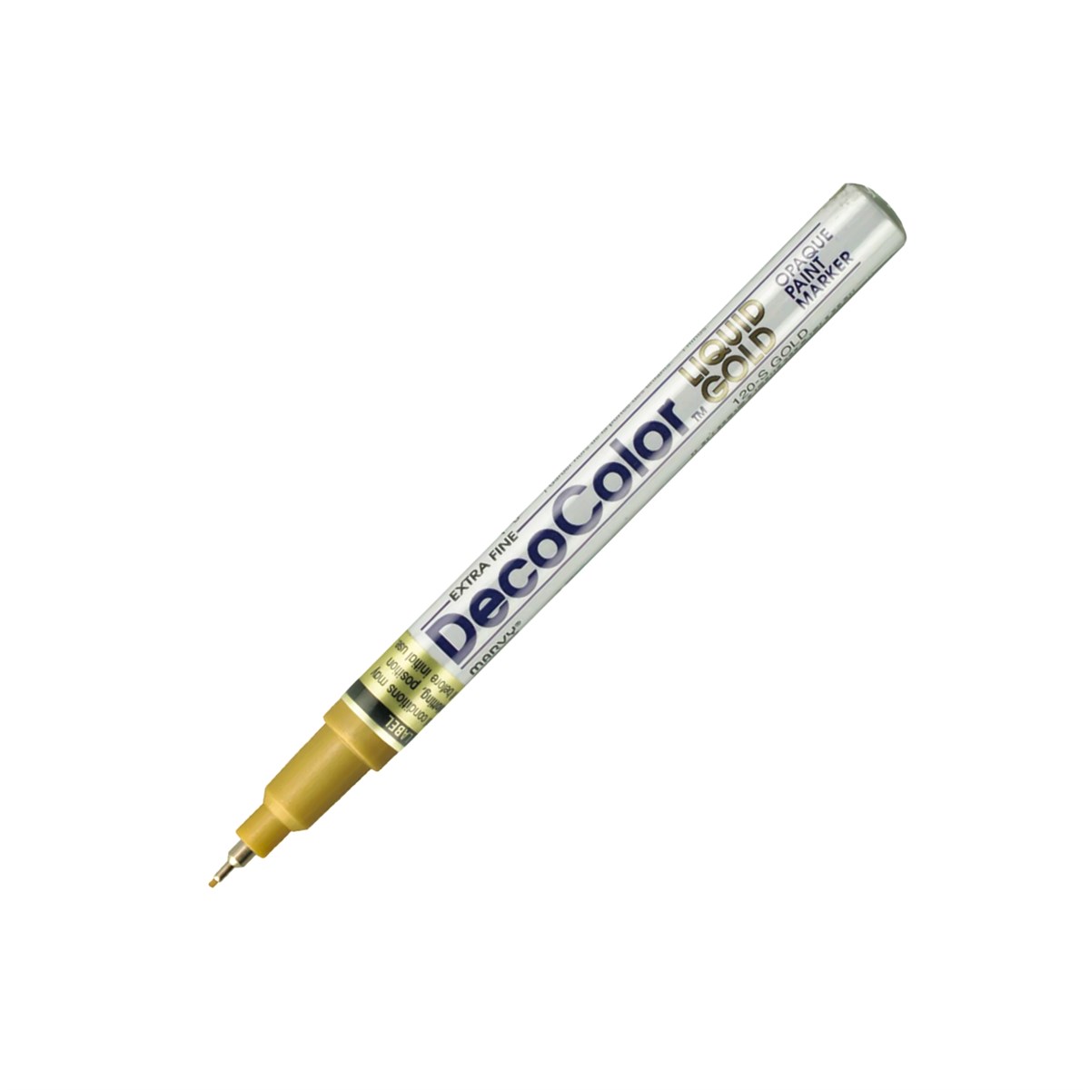 Marvy DecoColor Gold Metalik Boya Kalemi Ekstra İnce Uç